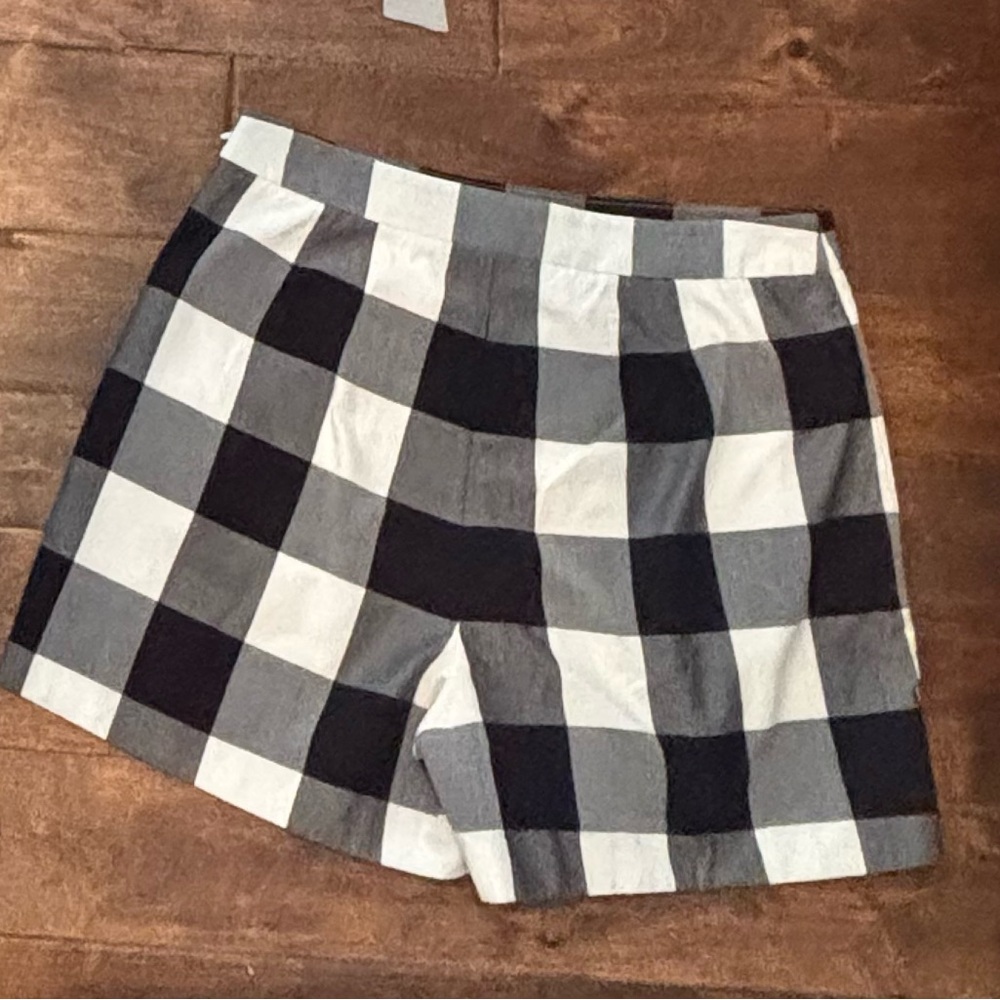Ann Taylor Monochrome Checkered Women's Shorts